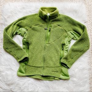 Patagonia Women’s Green Zip Up Sweatshirt